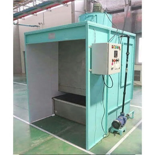Liquid Painting Booth - Galvanized Material, 8 x 8 x 6 Feet | 1.5 kW Electric Power, Strong & Durable Design, Industrial Use, Warranty Included