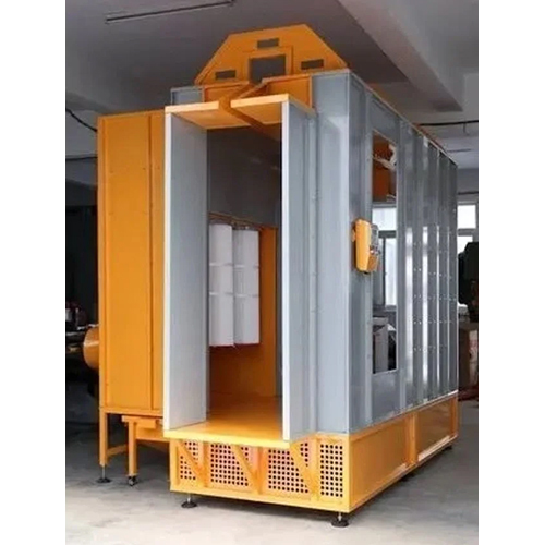 Durable Semi Automatic Cartridge Filter Painting Booth