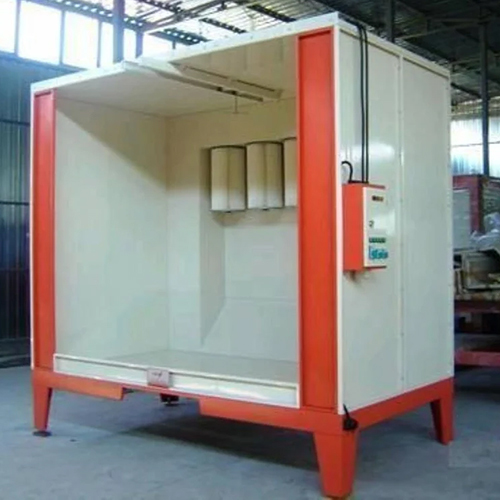 Cartridge Filter Painting Booth - Galvanized Steel, 6 x 6.5 x 6 Feet | Durable, Portable, Electric-Powered, 1.7 kW