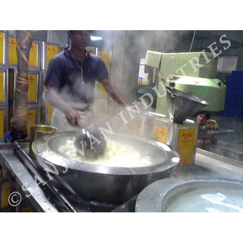 Rasgulla Tin Packing Kettle - Stainless Steel, Manual Control with Automatic Operation | High Efficiency for Food Processing and Industrial Applications