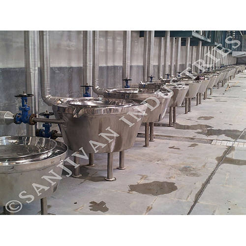 Industrial Thirmic Centralized Frying System - Stainless Steel, Manual Control, High Efficiency | Automatic Functionality, 40%-50% Fuel Saving, Hygienic Manufacturing Solutions