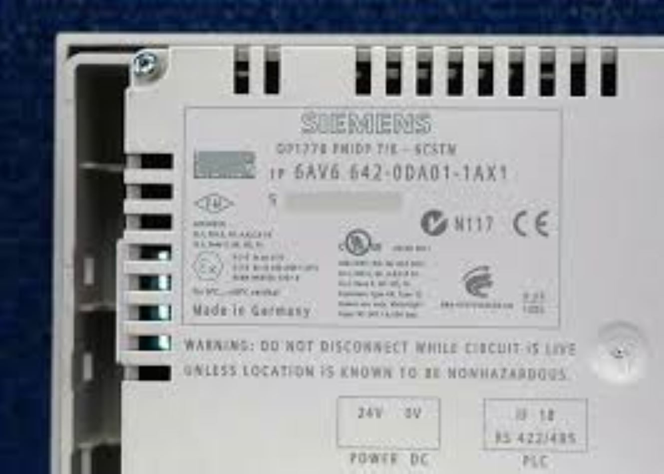 6av6642-0da01-1ax1-siemens Programmable Logic Controller - Dimension (L*w*h): 20