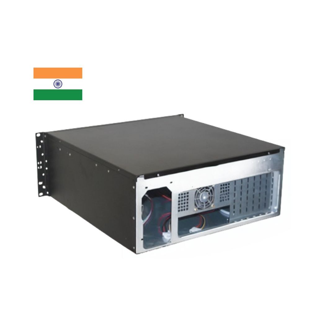 Rc 680h - 4u Rack Mount Industrial Chassis | Compact 450mm Depth, Front Usb Access, Anti-shock Drive Bays