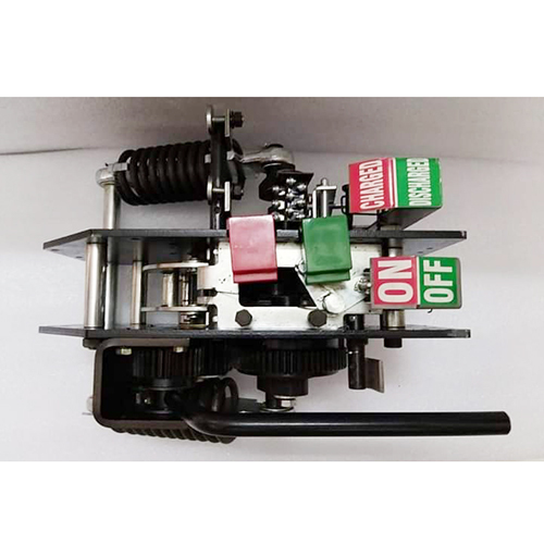 Vacuum Circuit Breaker Spring Charging Mechanism - Double Phase Twin Poles | Manual Operation with Multiple Installation Options