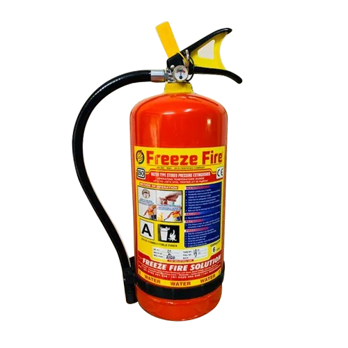 6 Litre Co2 Fire Extinguisher - Color: Red