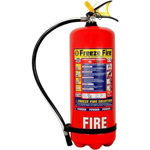 Freeze Fire Dcp Store Pressure Fire Extinguisher - Mild Steel, Red Color | Industrial Fire Fighting Equipment with Warranty