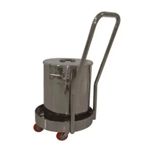 Ss Container With Trolly