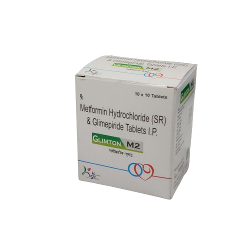 मेეტफॉर्मिन हाइड्रोक्लोराइड (SR) और ग्लीमेपिराइड टैबलेट्स IP