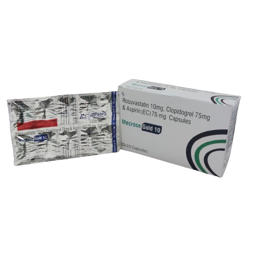 10mg रोसुवास्तेटिन टैबलेट्स