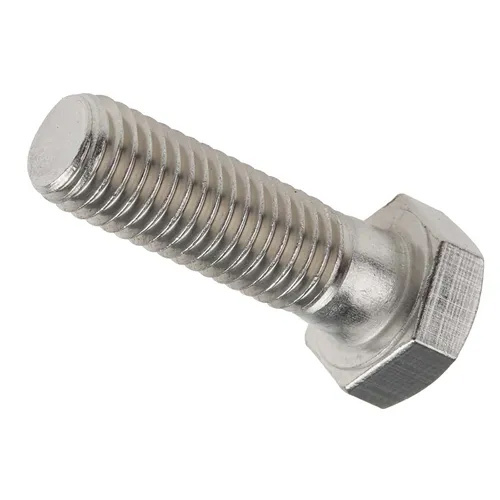Silver Stainless Steel Hex Bolt