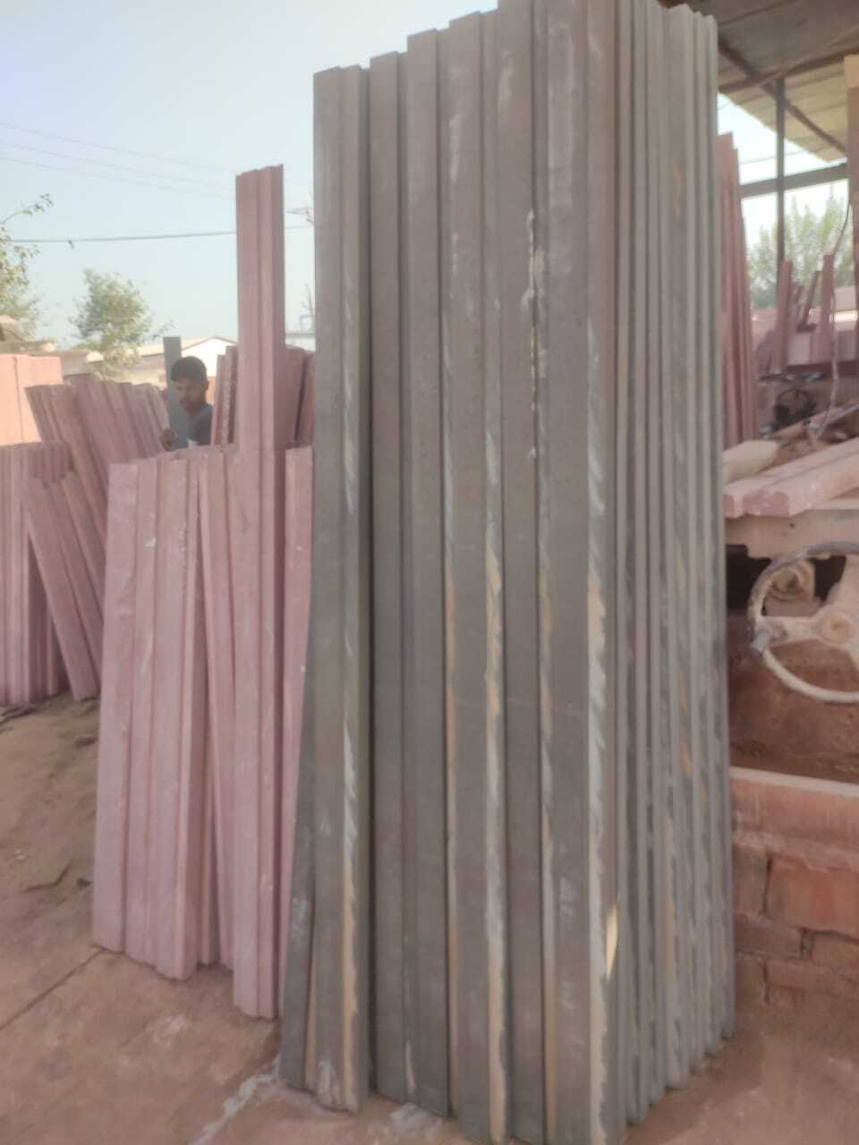 Stone Door Frame - Solid Surface Limestone | Durable, Elegant Design With Natural Aesthetic Touch