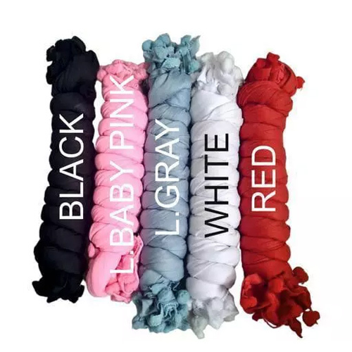 Cotton Dupattas - High-Quality Cotton, Customized Sizes, Various Colors | All-Season Wear, Washable, Elegant Plain Pattern