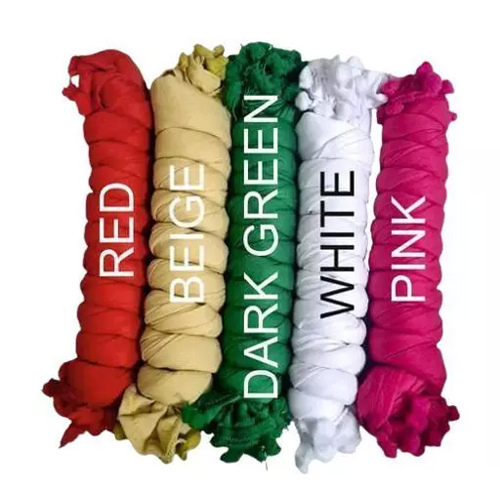 Pack Of 5 Dupattas - Cotton Fabric, Customized Size, Multi-Color Selection | Washable, All-Season Versatility, Plain Pattern Elegance