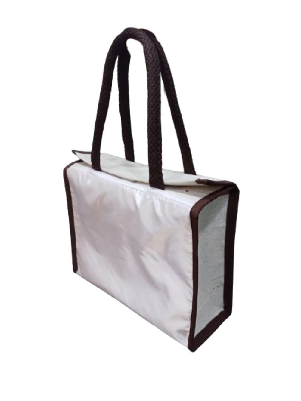 Jute Lunch Bag - 10x10x4 Inches | Customized Color, Design, Logo, And Size For Advertising, Gifts, Promotions, Or Shopping