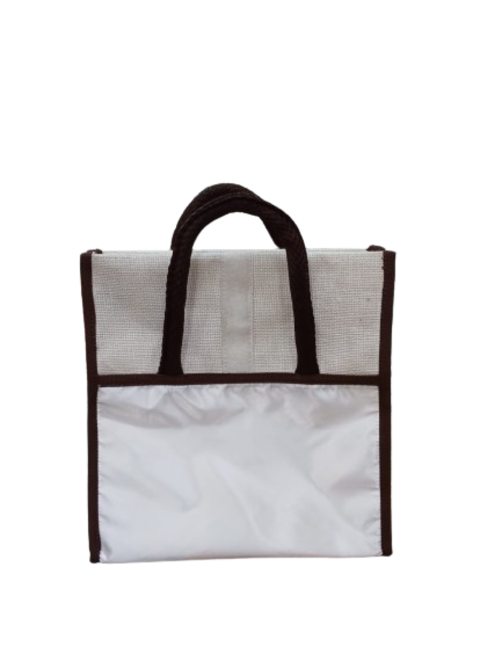 Jute Lunch Bag - 10x10x4 Inches | Customized Color, Design, Logo, And Size For Advertising, Gifts, Promotions, Or Shopping