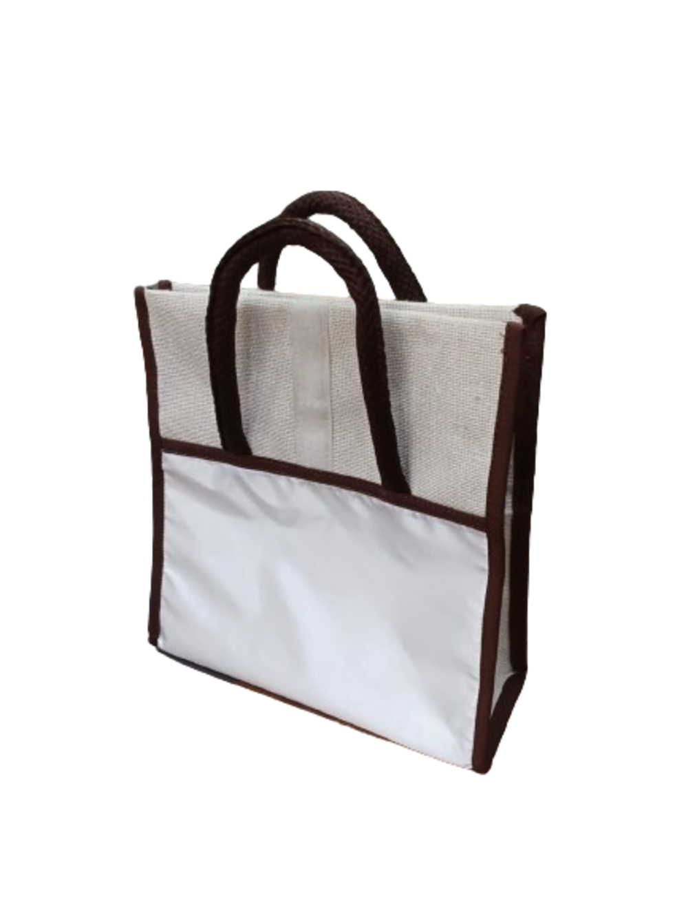 Jute Lunch Bag - 10x10x4 Inches | Customized Color, Design, Logo, And Size For Advertising, Gifts, Promotions, Or Shopping