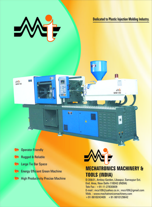 Plastic Injection Molding Machine - Versatile Design, Enhanced Precision, High Durability, Energy Efficient