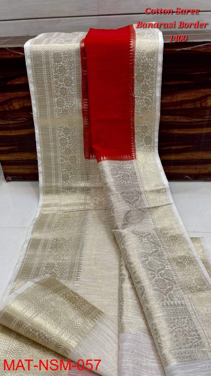 Banarasi Saree - Color: Red