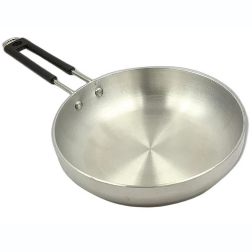 Super Lite Aluminium Fry Pans - Color: As Per Requirement
