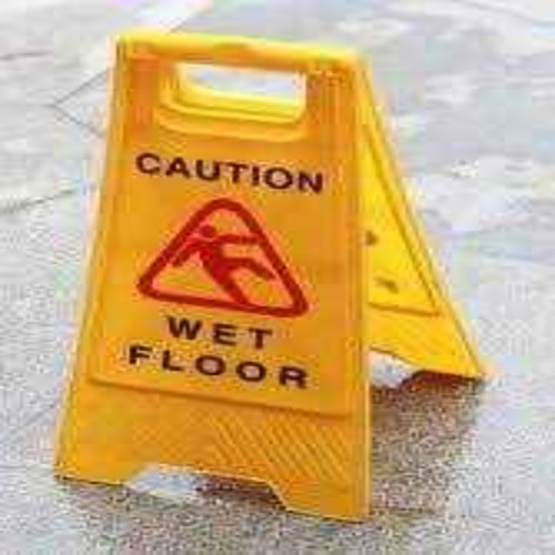 Floor Message Board With Out Message