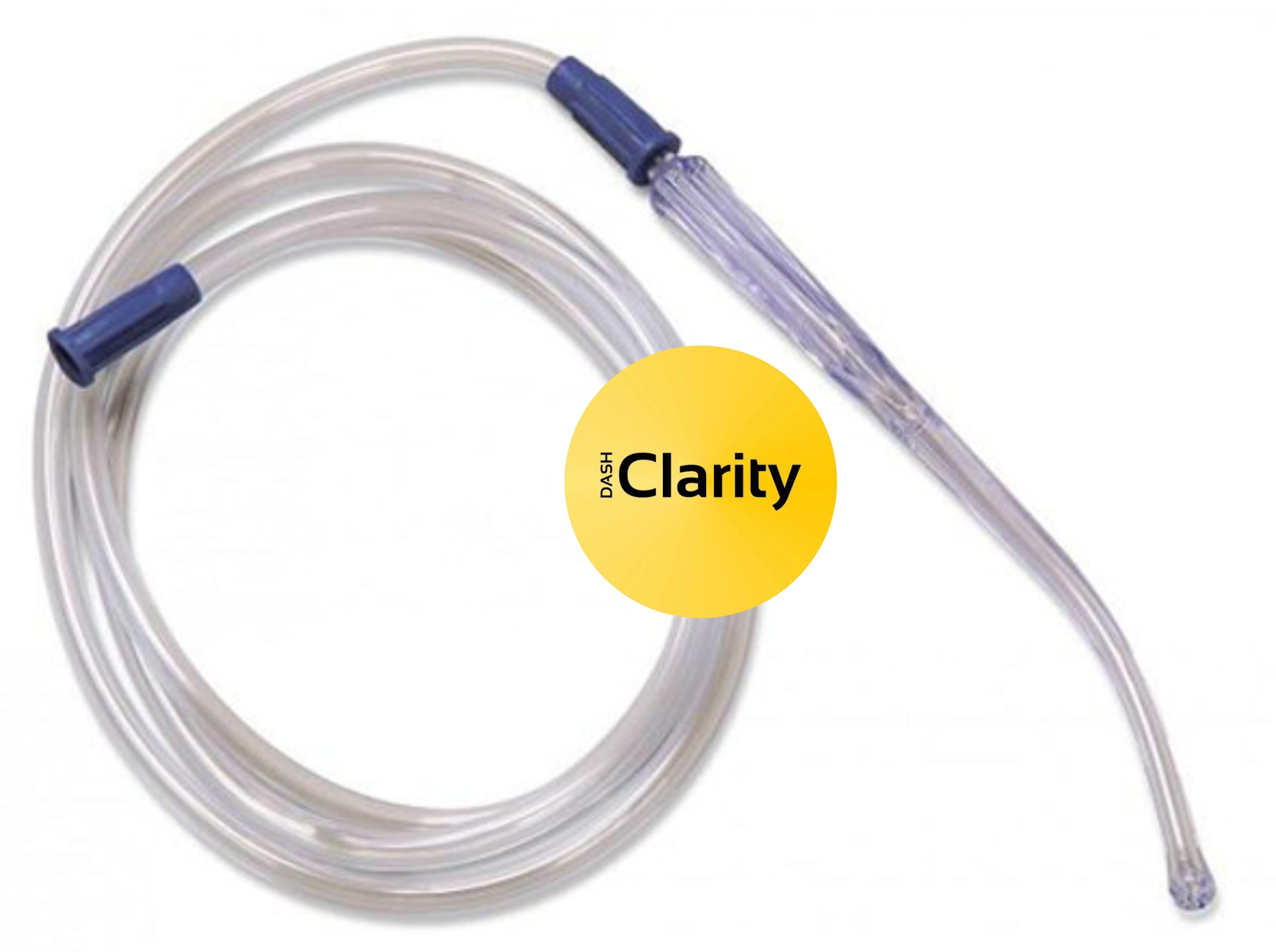 Disposable Suction Set - Plastic, Pediatric/adult Sizes, Transparent | Ergonomic Handle, Flexible Tubing, Sterile Single-use Design