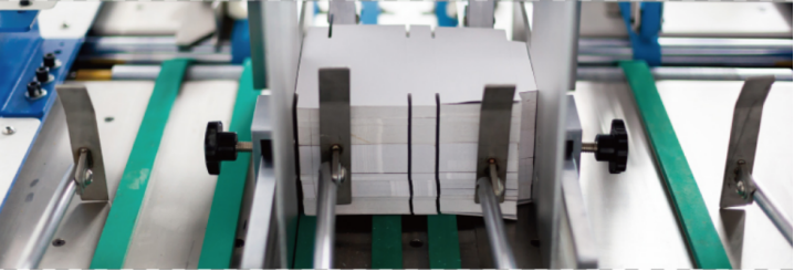 Automatic Thin Paper Double Side Tape Applicator Machine