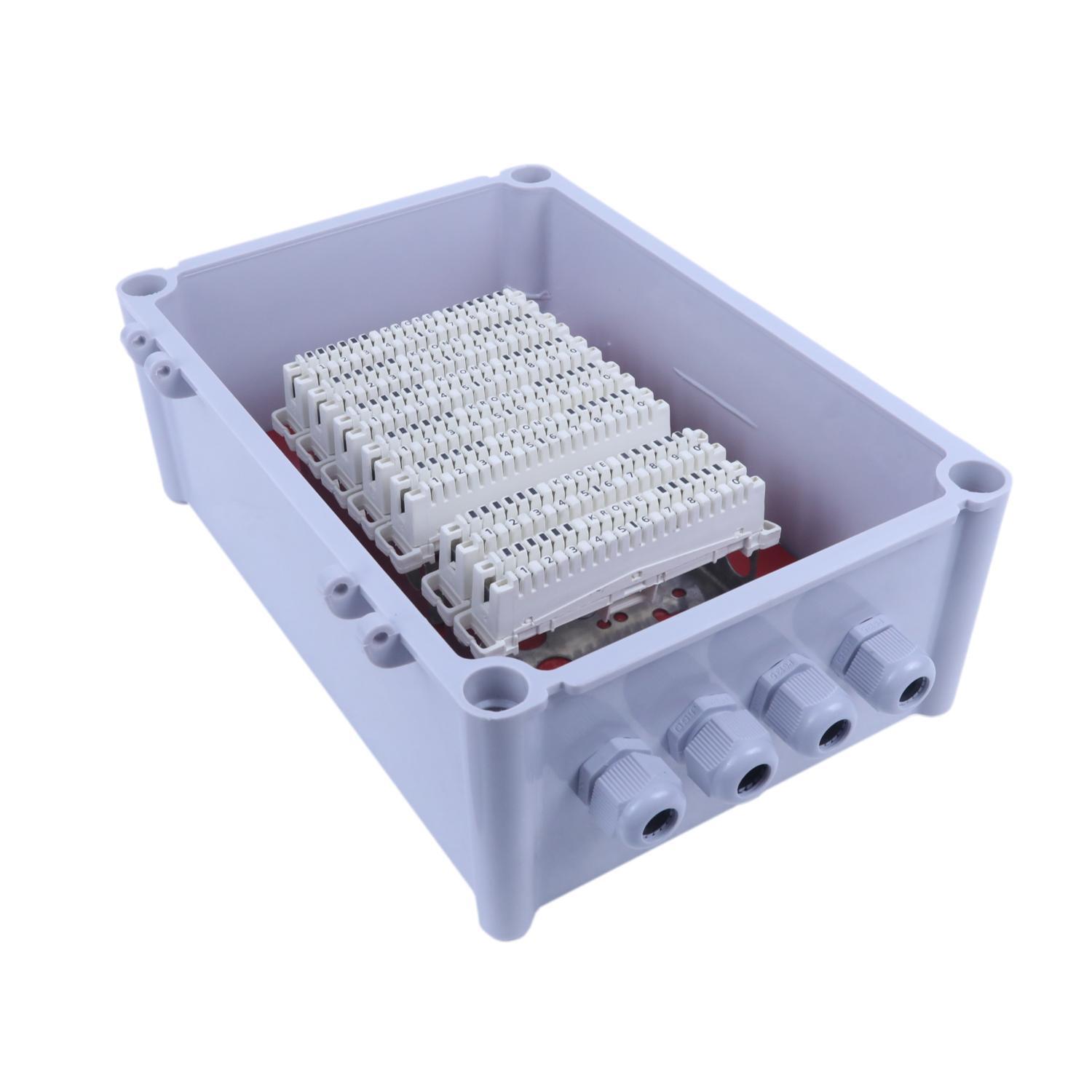 70 Pair Krone Module Box Abs Grey Dimension (L*w*h): 290 X 200 X 130 Millimeter (Mm)