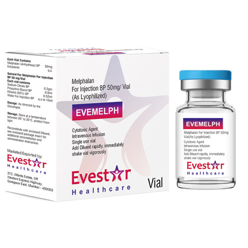 मेल्फालन इंजेक्शन बीपी 50mg-फियाल