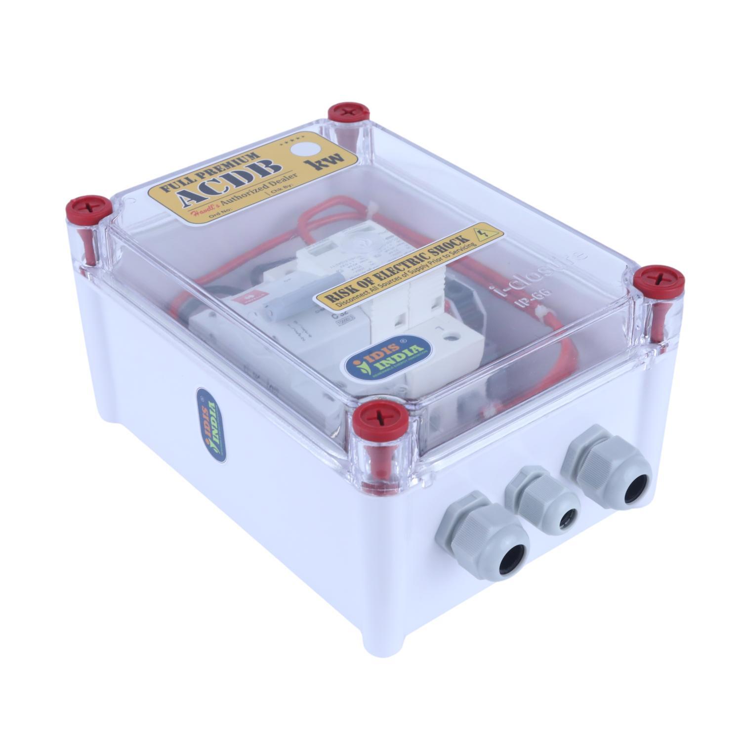 Single Phase Acdb 1 To 6 Kw Mcb Spd Premium