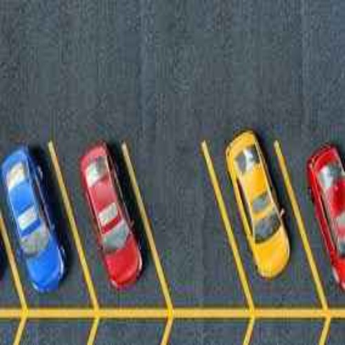 M.s Parking Post Black Application: Indoor