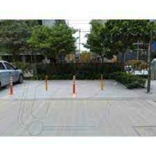 M.s Parking Post Black Application: Indoor