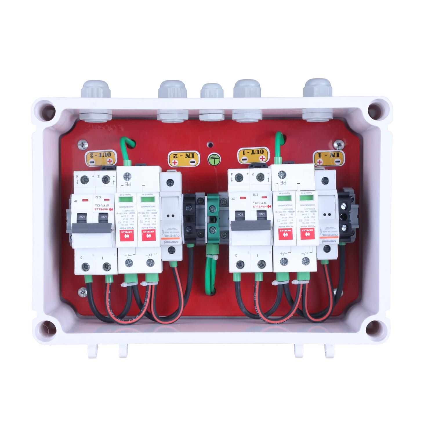 Dcdb 2 In 2 Out 2 Fuse 2 Mcb 2 Spd 500v Premium