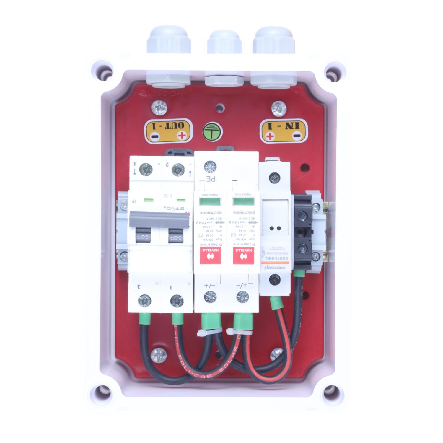Dcdb 1 In 1 Out Mcb Spd 500v Pre