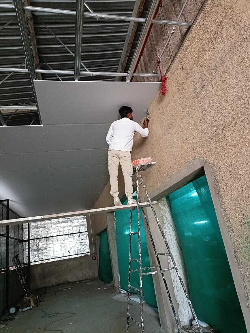 Gypsum False Ceiling Installation
