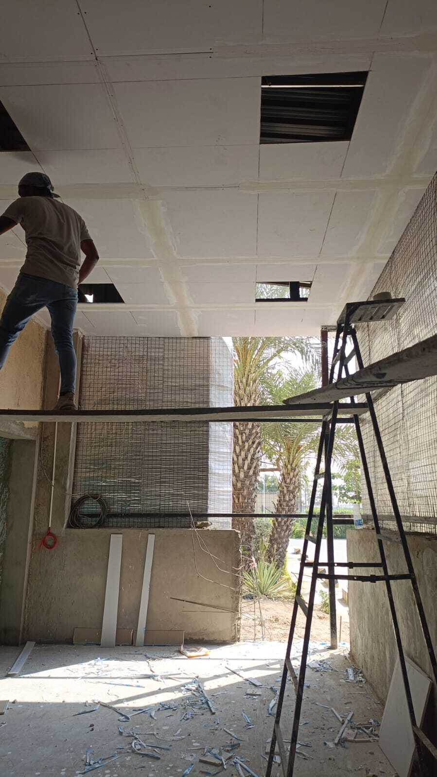 Gypsum False Ceiling Installation