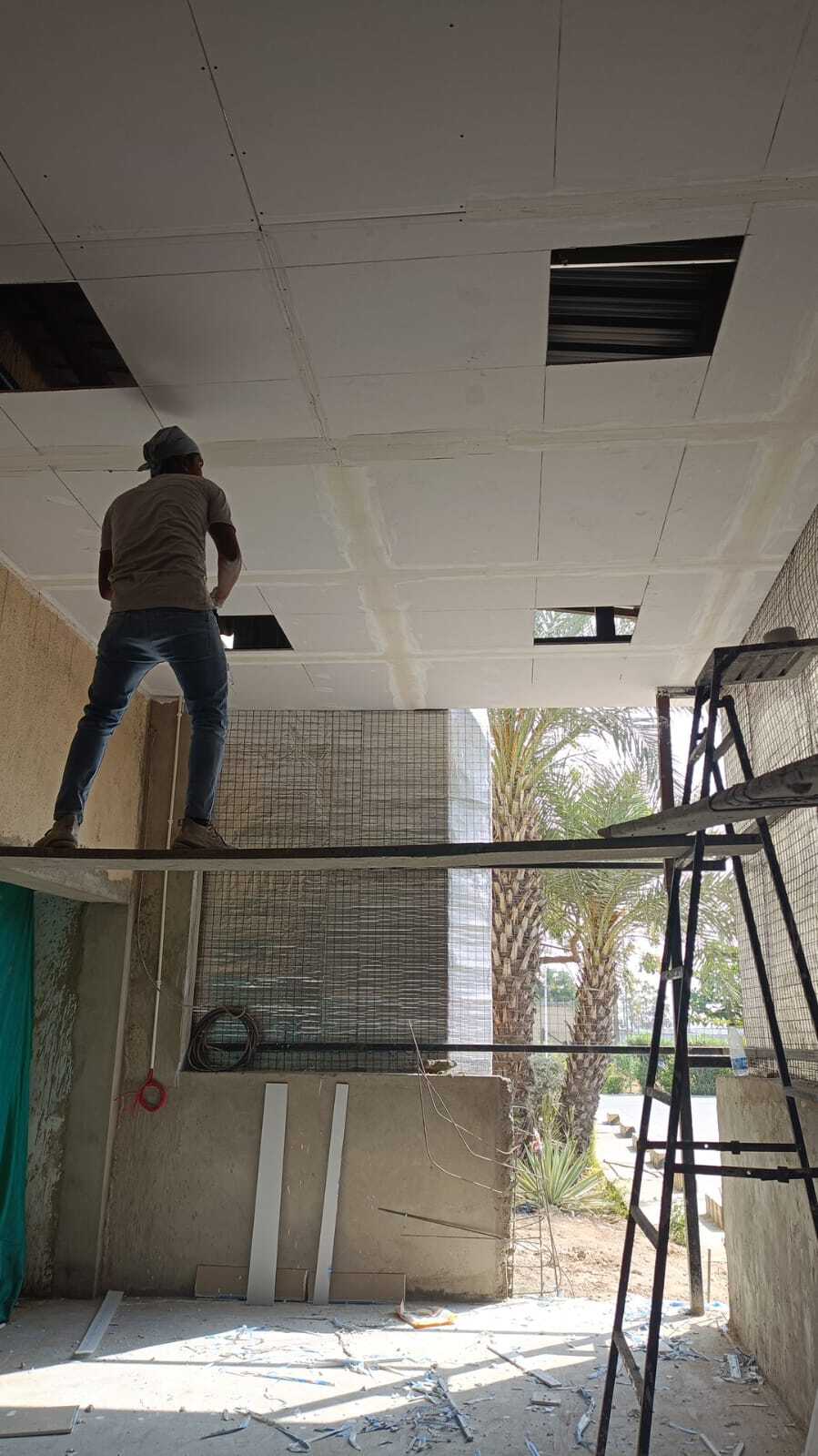 Gypsum False Ceiling Installation