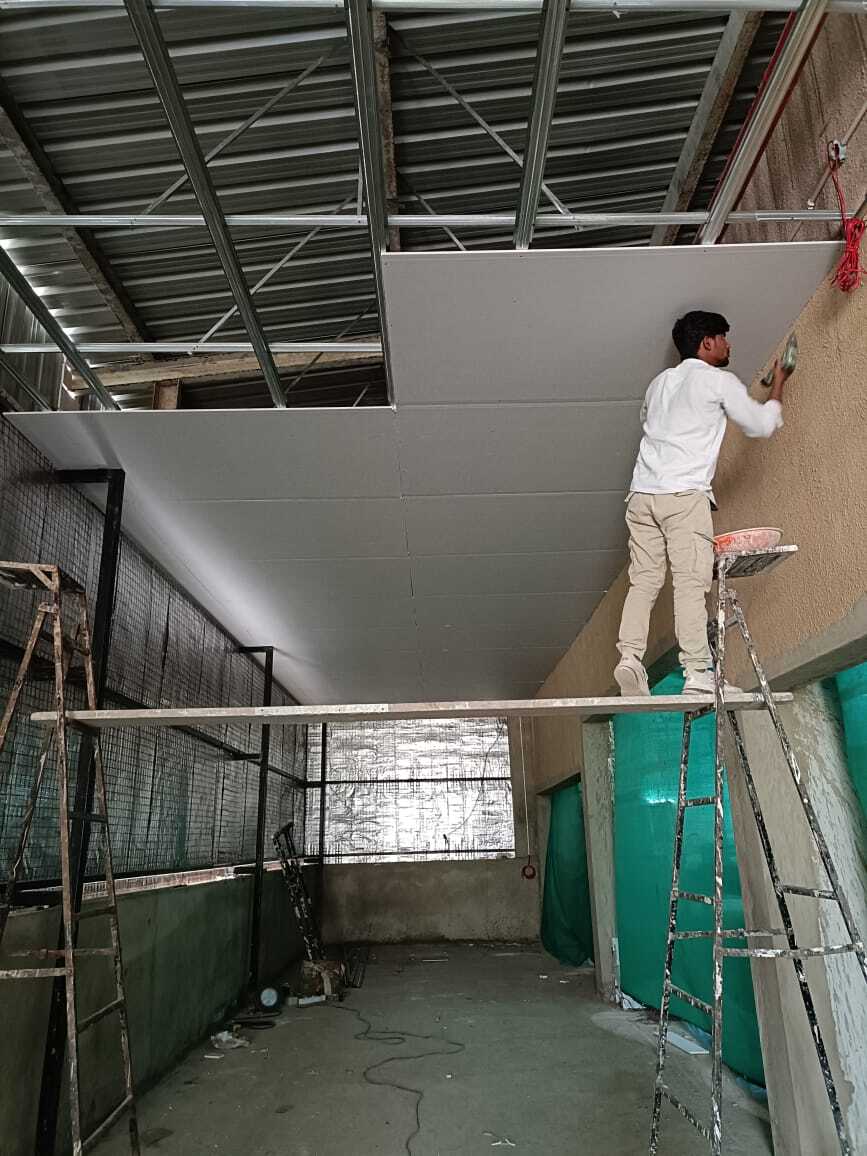 Gypsum False Ceiling Installation