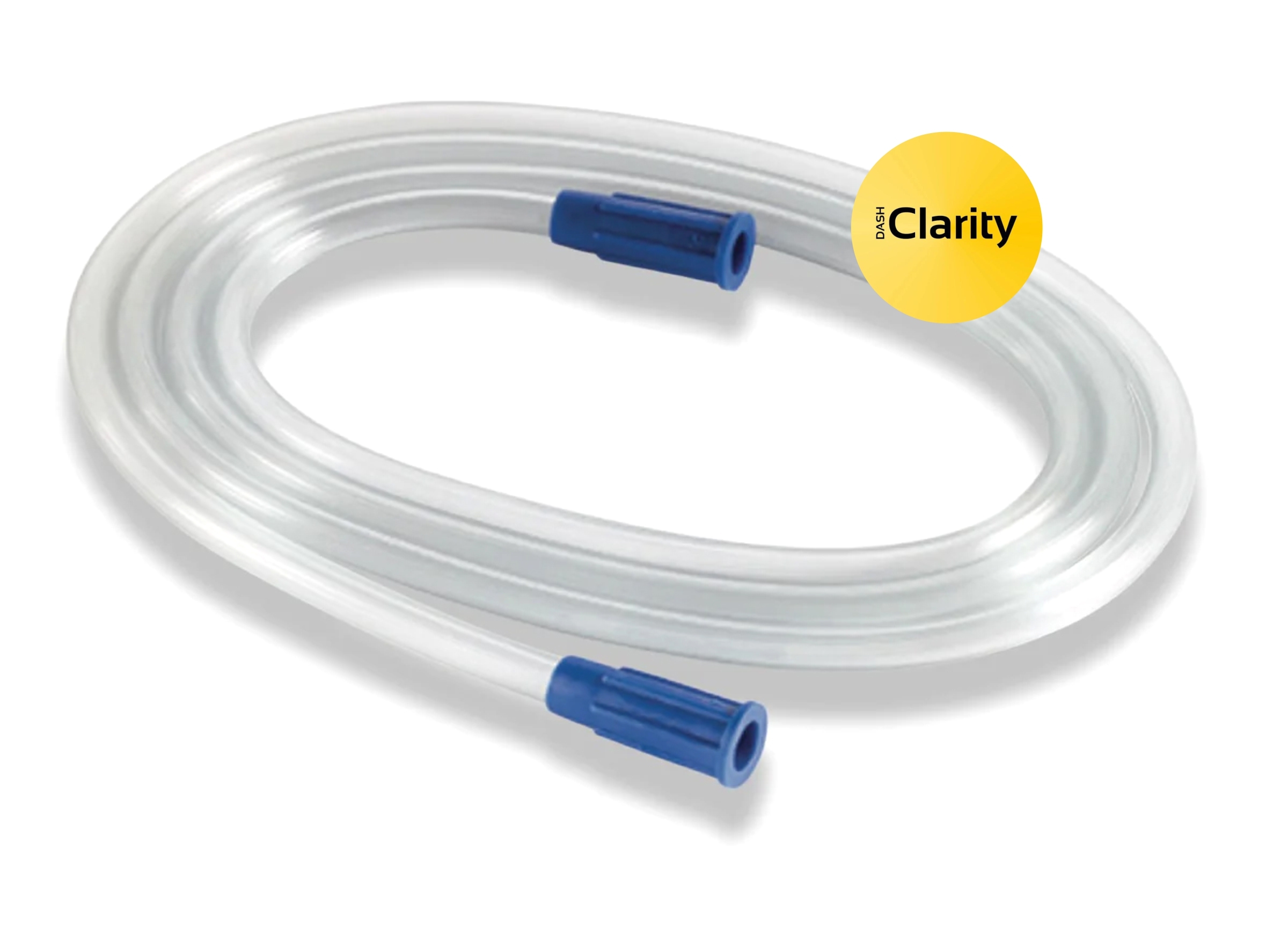 Suction Tubing - Plastic Material, Transparent Color | Disposable, Versatile With Flexible Tubing, Comfortable Handle, And Yankauer Tip