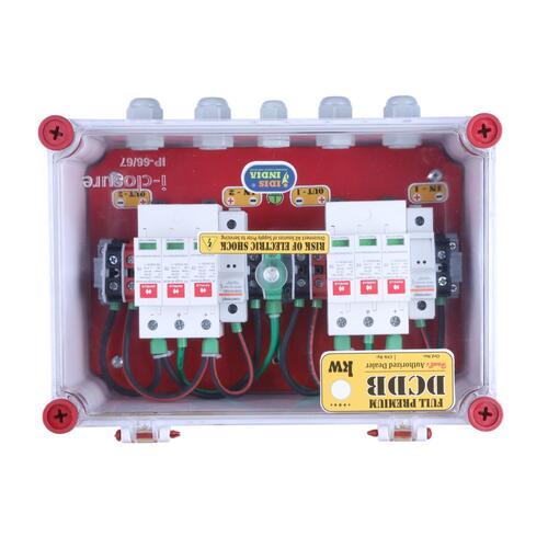 Transparent Dcdb 2 In 2 Out 2 Fuse 2 Spd 1000V Pre