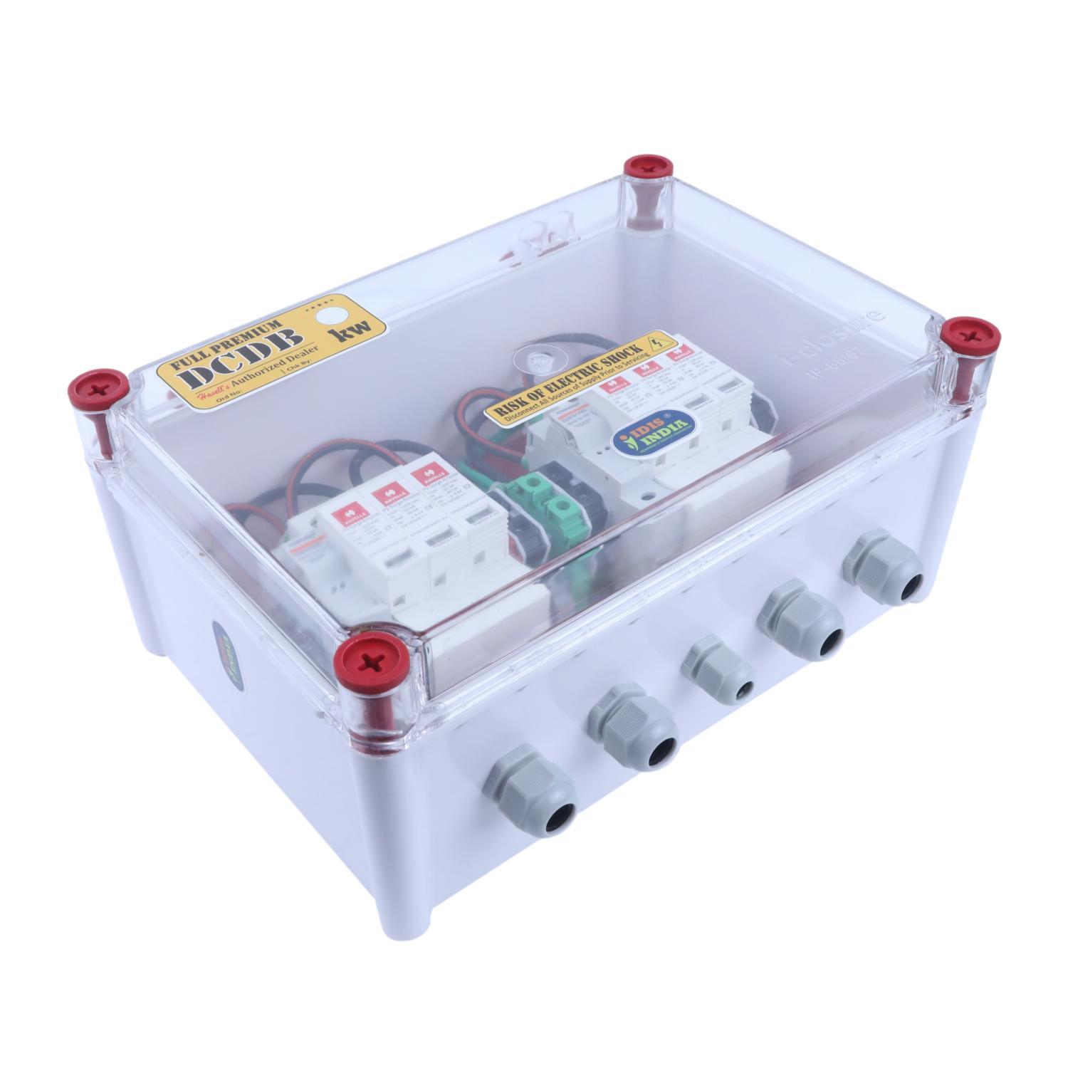 Transparent Dcdb 2 In 2 Out 2 Fuse 2 Spd 1000v Pre