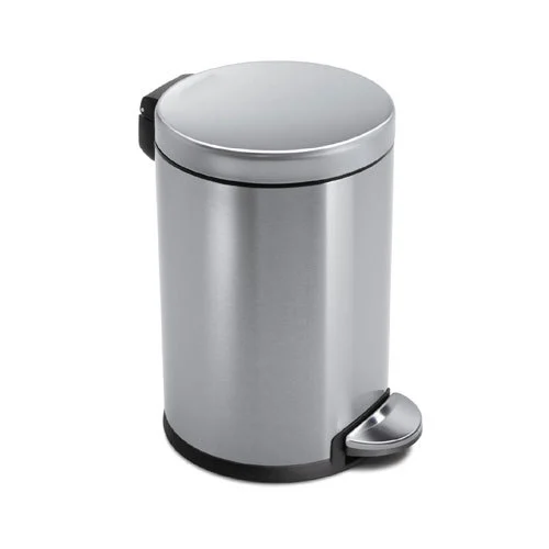 Ss Paddle Operated Dust Bin.