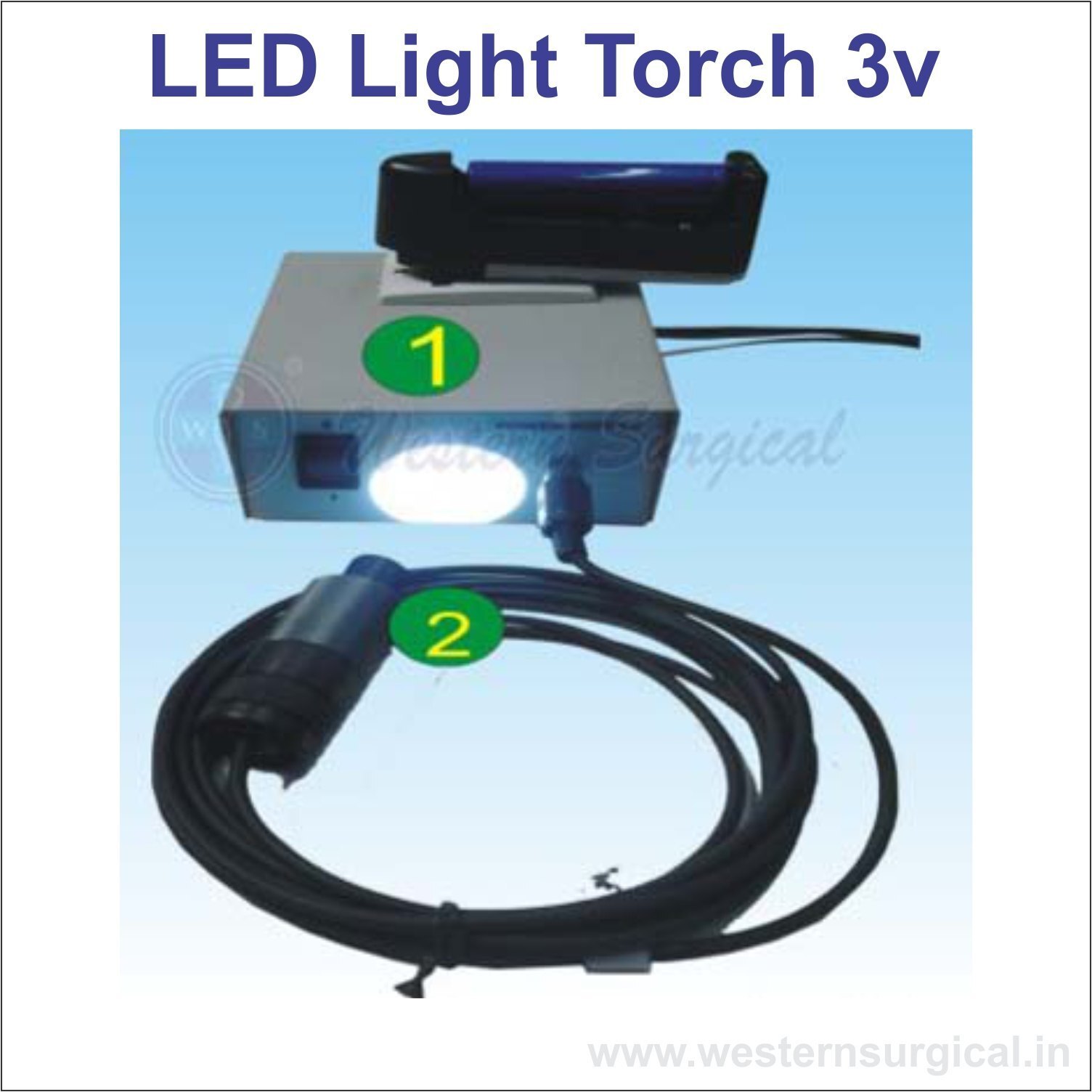 Led Light Torch 3v - Feature: Good Quality