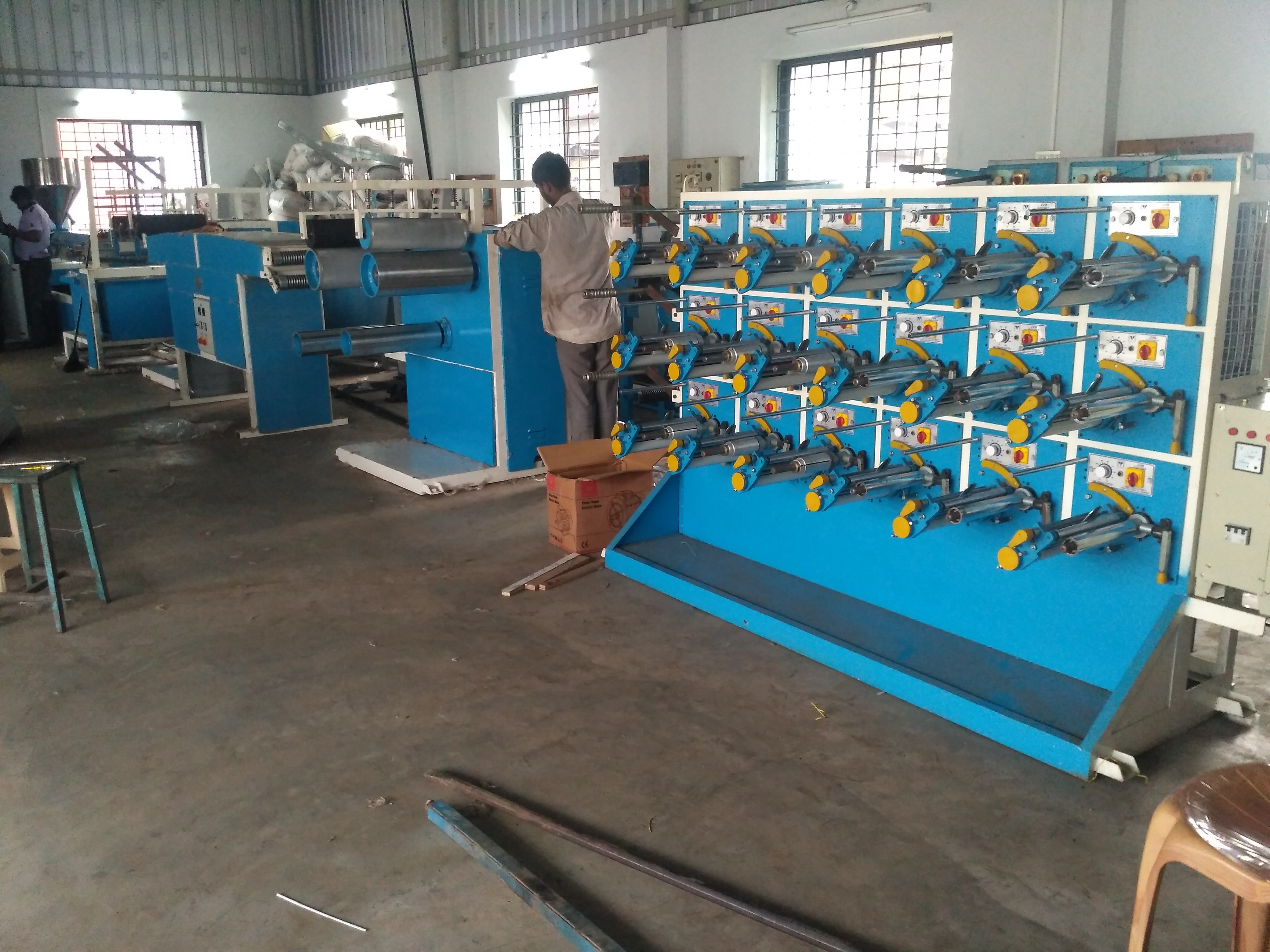Semi-automatic Synthetic String Sutli Line