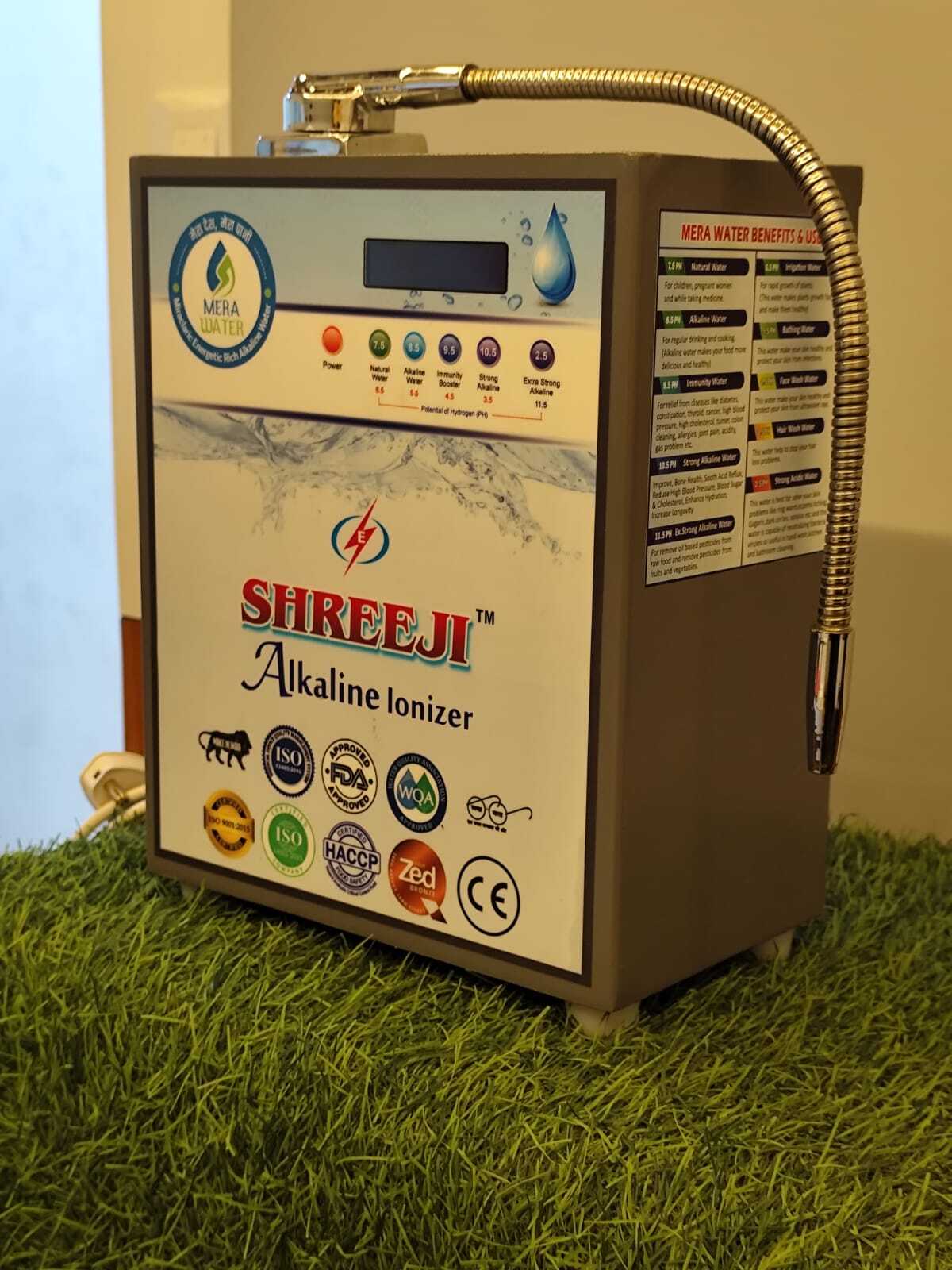 Alkaline Ionizer Machine - Dimension (L*w*h): 150 X 250 X 340 Millimeter (Mm)