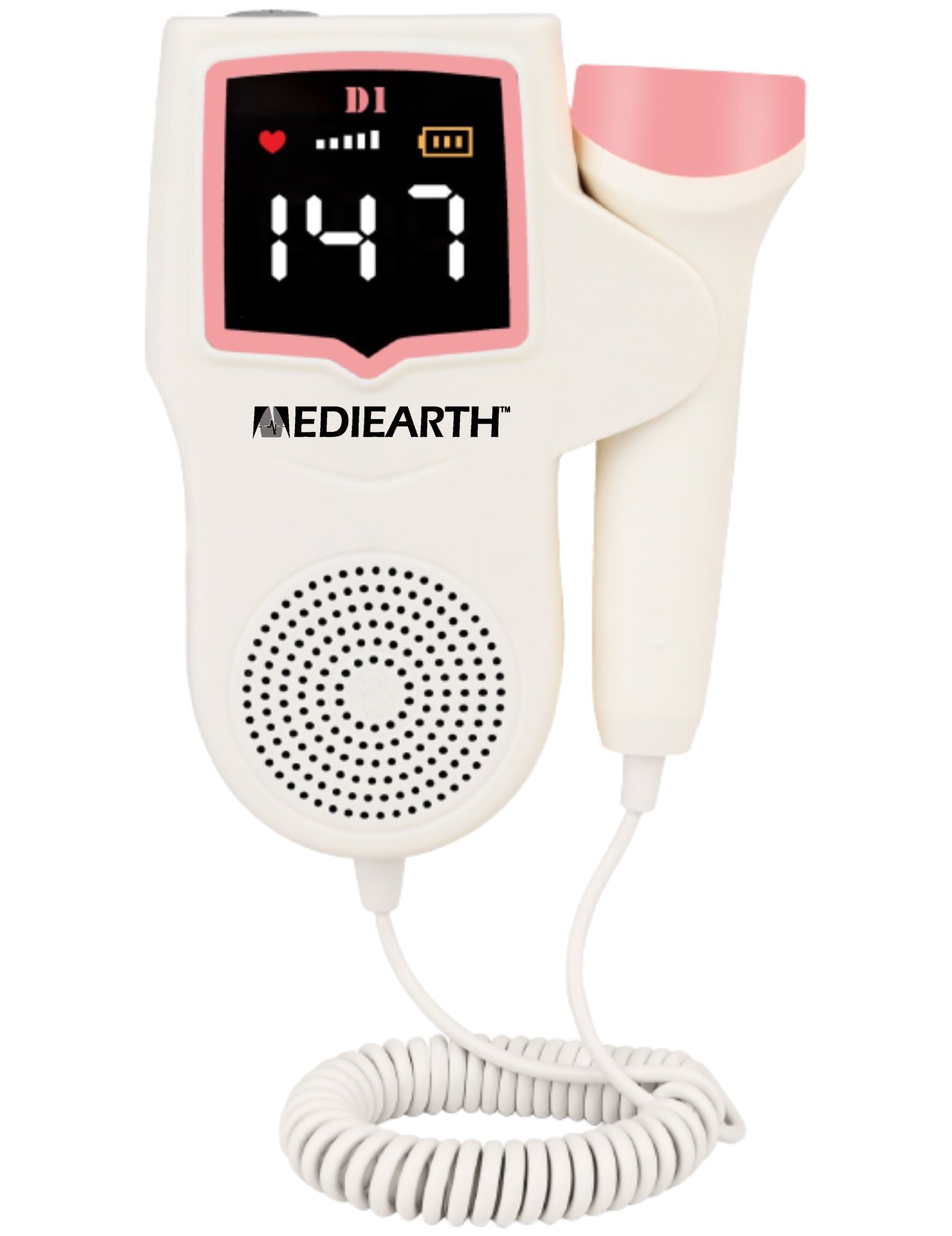 Handheld Digital Fetal Doppler - Dimension (L*w*h): 135mmx95mmx35mm. Millimeter (Mm)