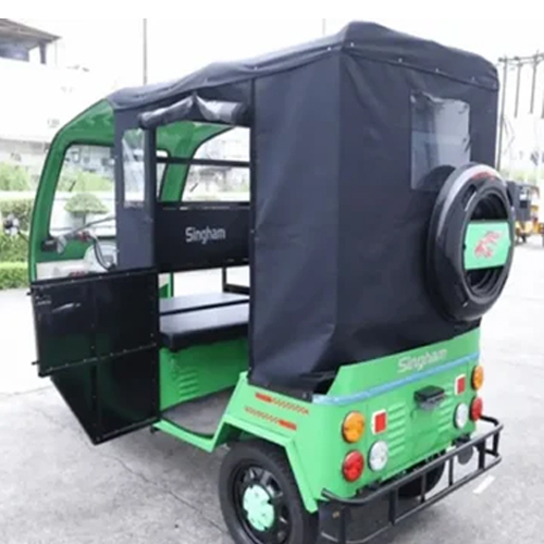 Singham Power Lion E Rickshaw - Electric Vehicle with High Range, Rechargeable Batteries, Seats 2-5 Persons, Robust Build for Versatile Terrain