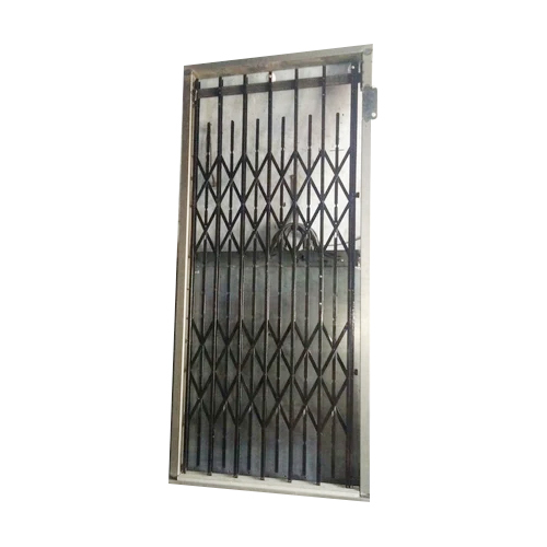 स्टेनलेस स्टील एलिवेटर कोलैप्सेबल गेट