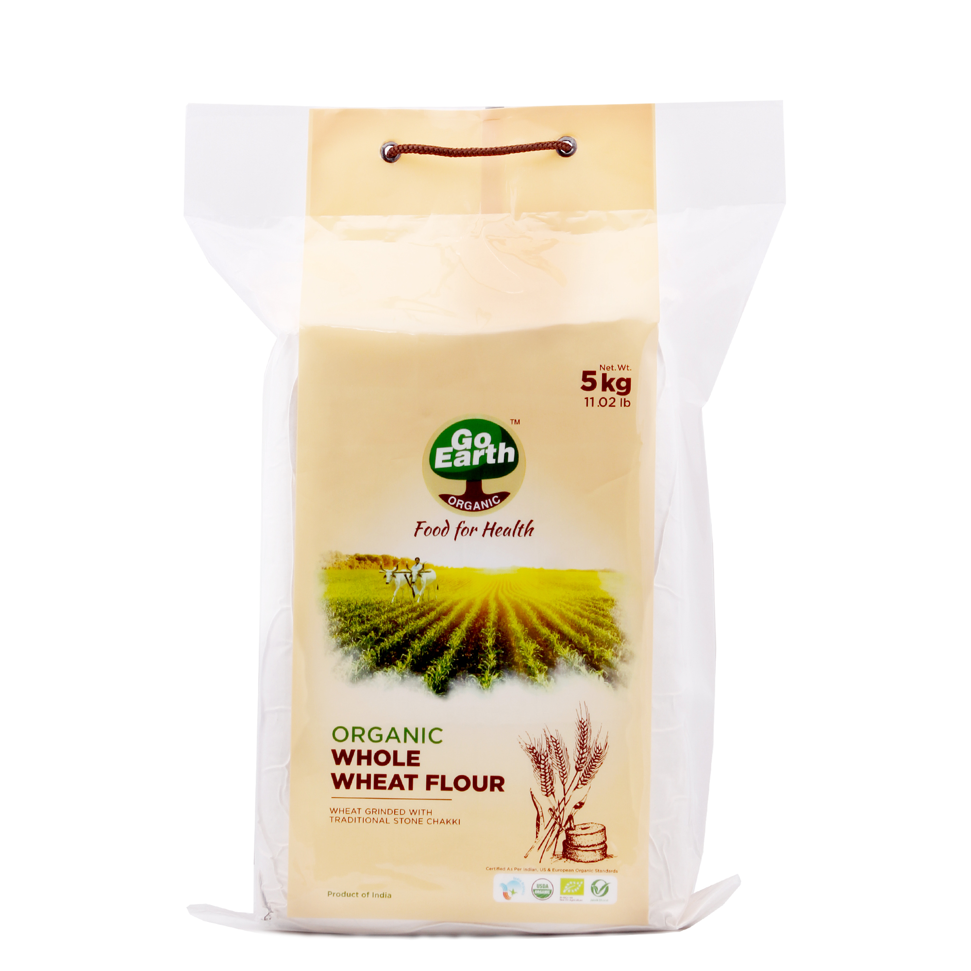 Organice Wheat Flour - Color: Yellow