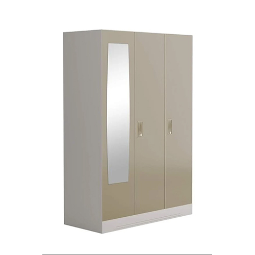 3 Door Steel Almirah - Color: As Per Req.