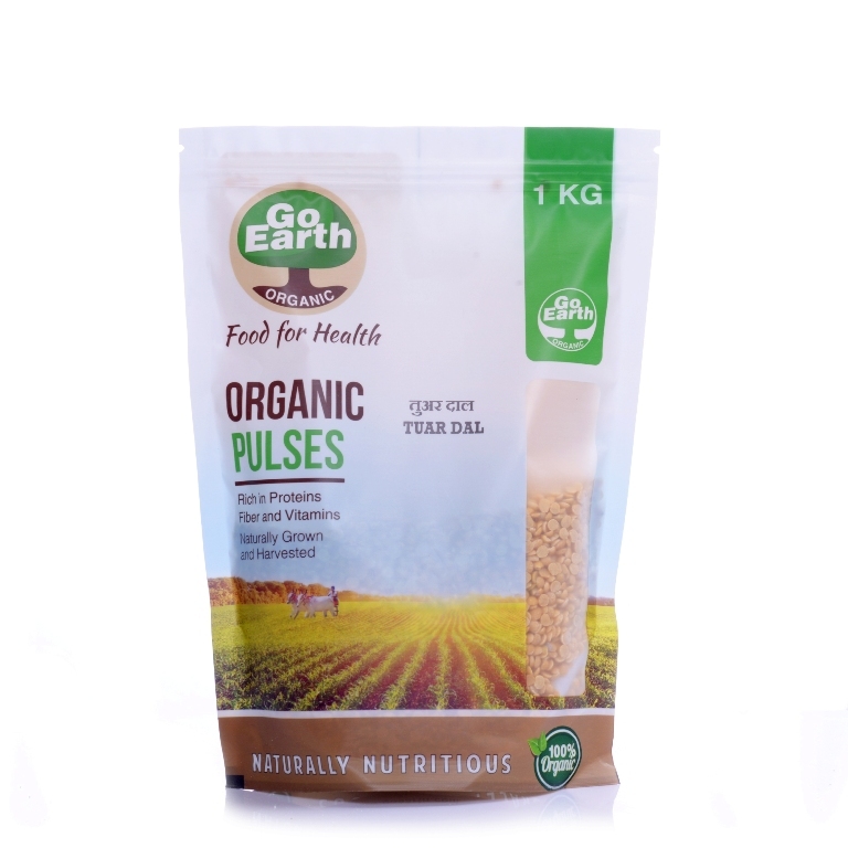 Organic Tuar Dal - Color: Yellow